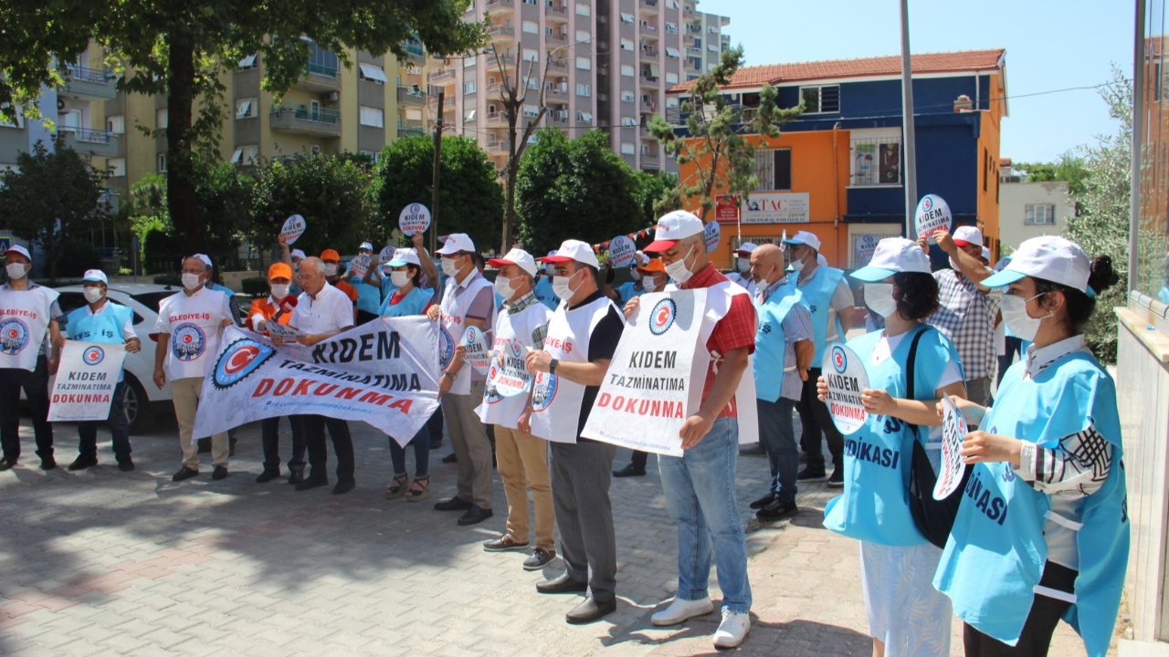Sendikalardan 'kıdem tazminatı' eylemi