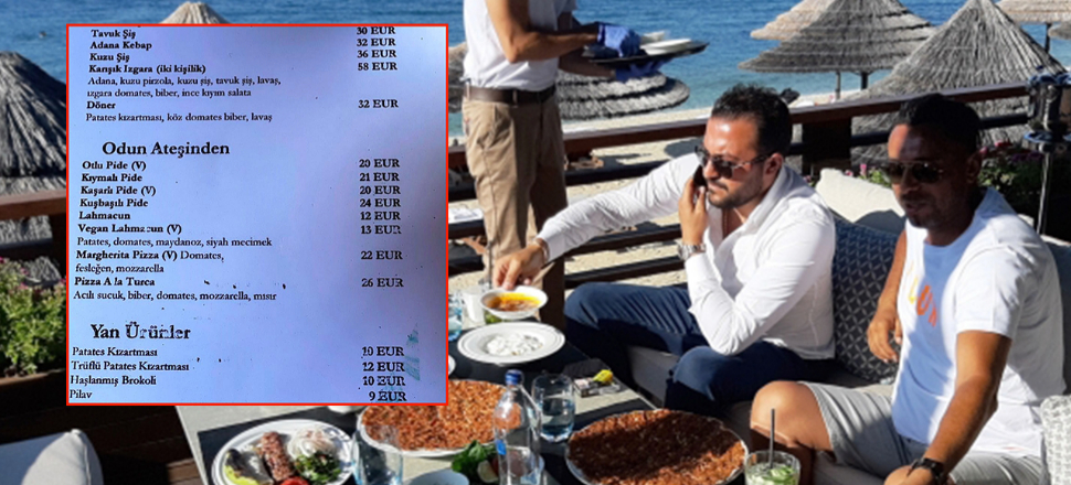 Fahiş fiyatlı o restoran yeniden görüntülendi