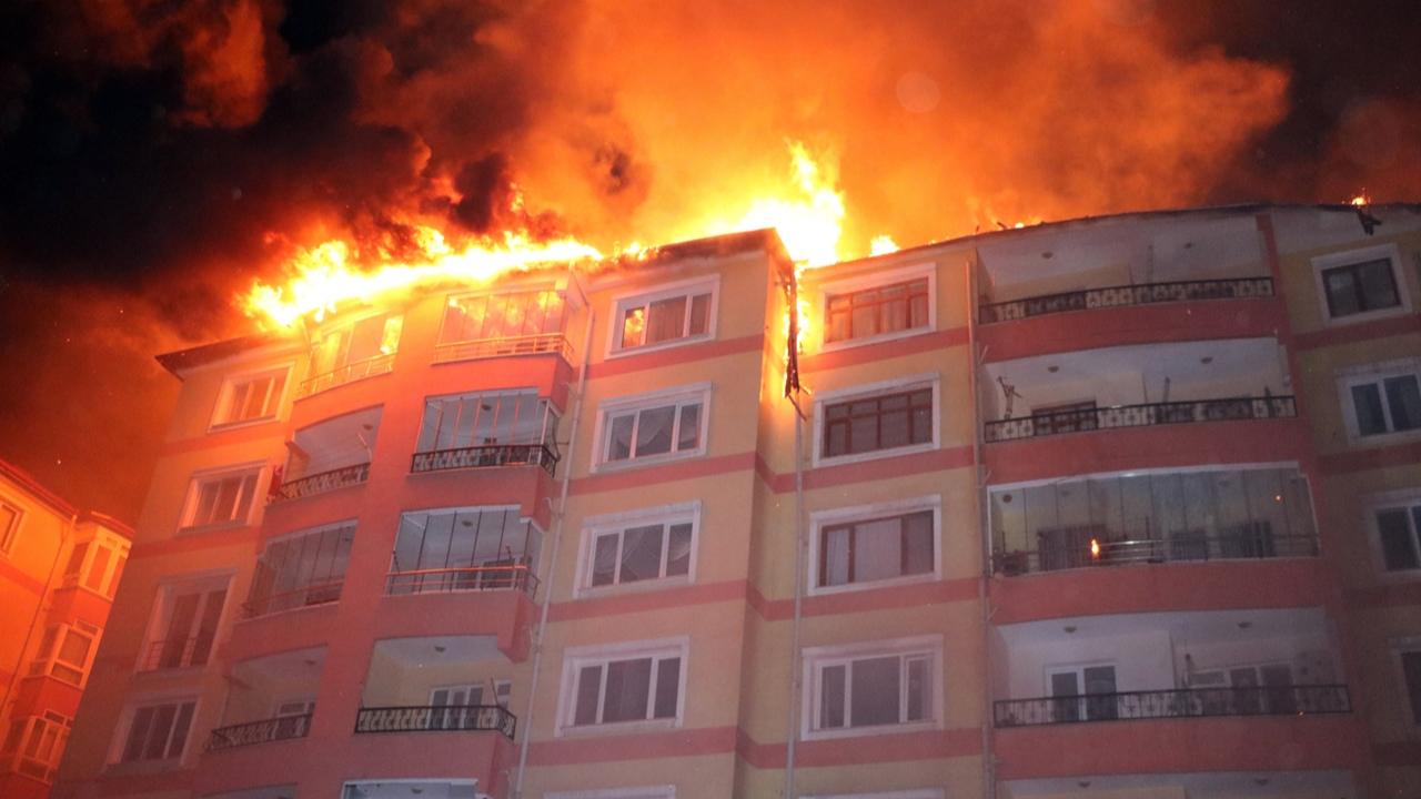 Yozgat'ta yangın paniği