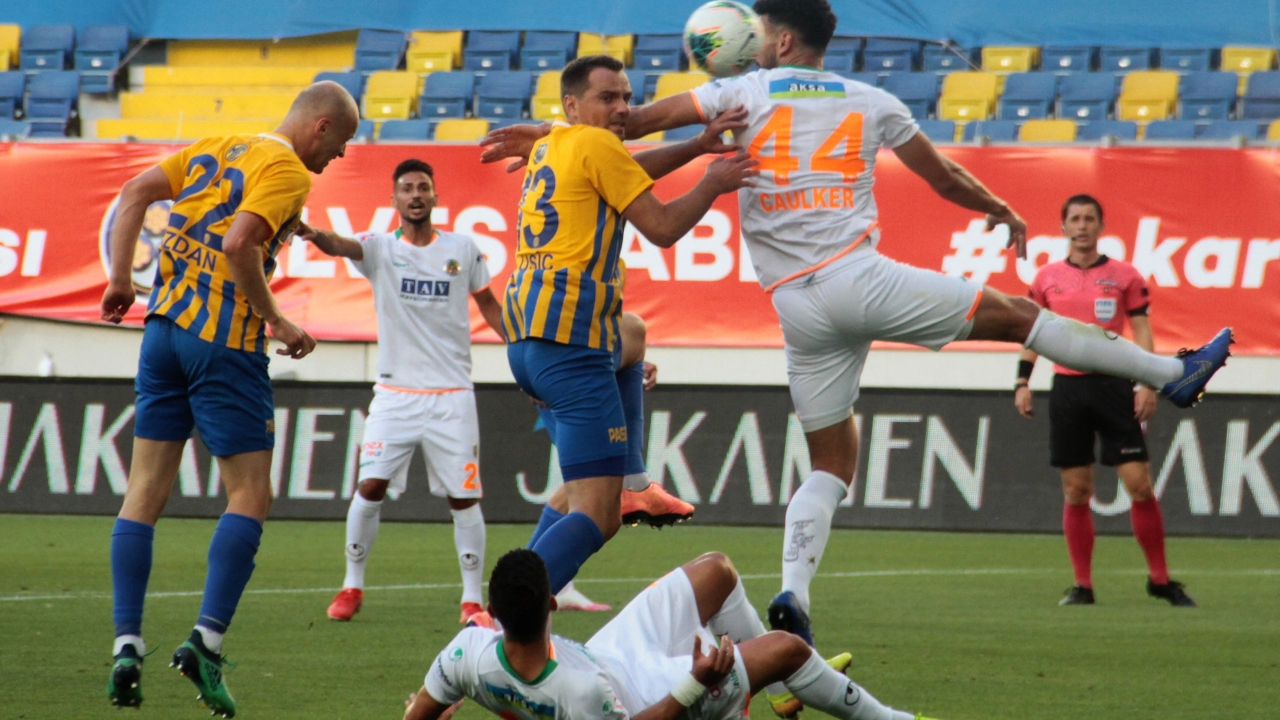Alanyaspor, Ankaragücü'nü gole boğdu!
