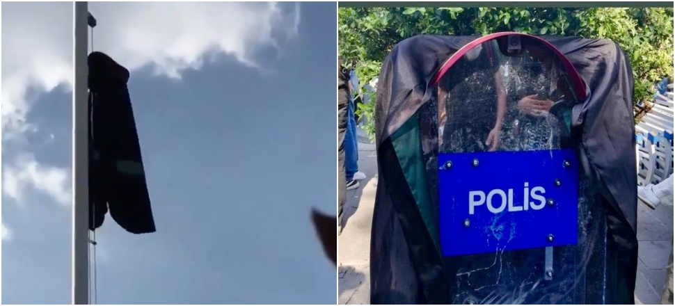Avukat cübbesini göndere çektiler!