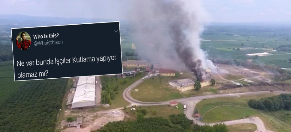 Patlama sonrası iğrenç sözler