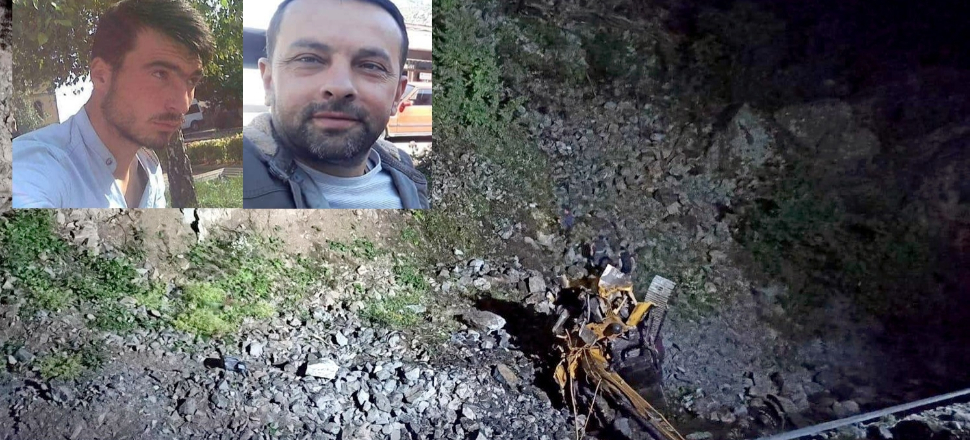 Yol çalışması yapan 2 görevli hayatını kaybetti