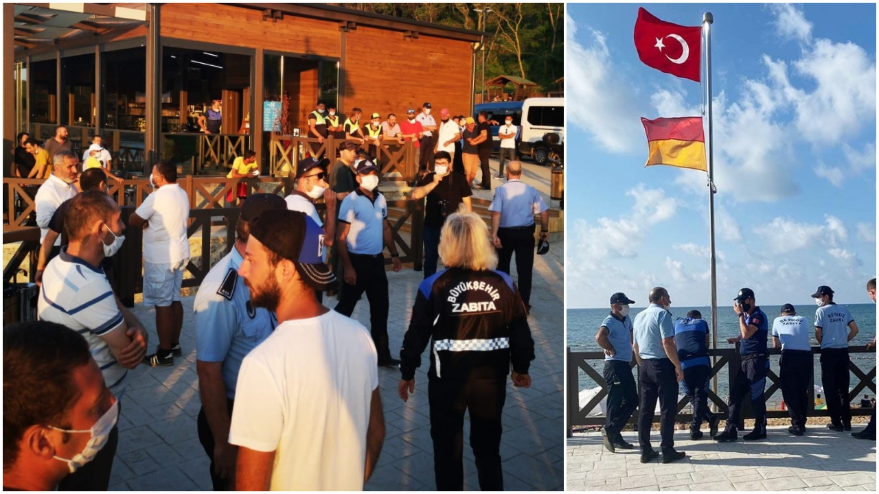 İBB çivi çakmadığı plaja çökmek istedi