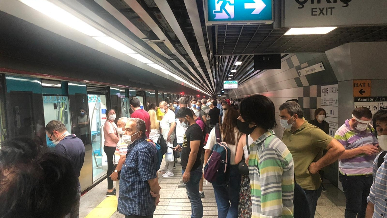 Marmaray arıza yaptı!