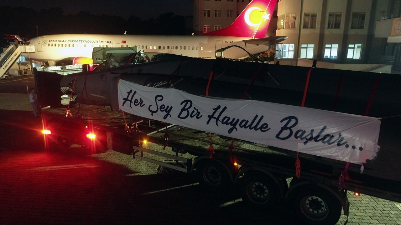 Phantom F-4E artık öğrencilere hizmet edecek