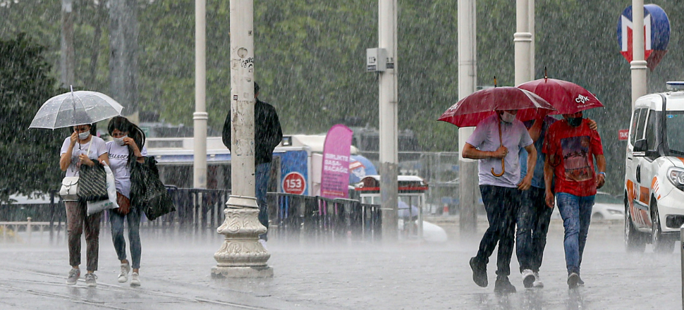Meteoroloji ve İstanbul Valiliği'nden sağanak uyarısı
