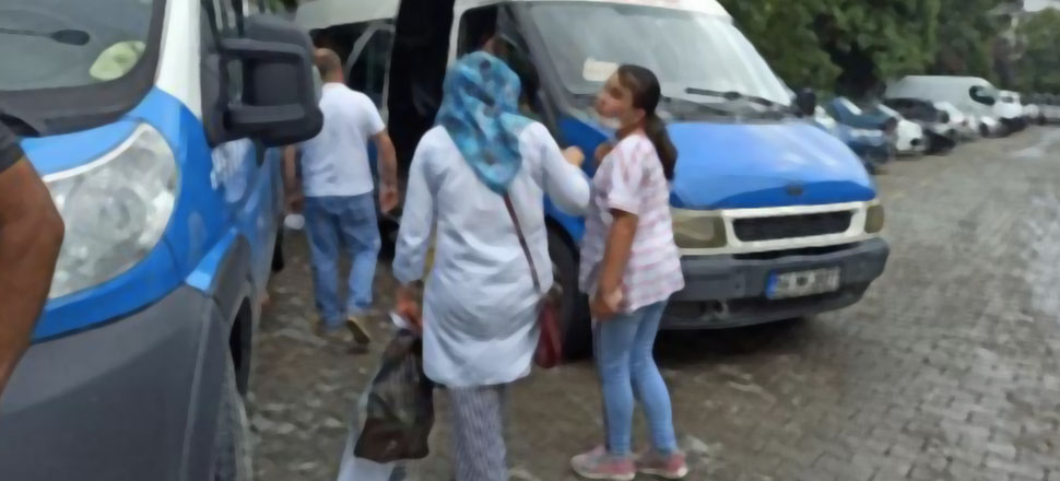 Dolmuşta maske takmayan yolcu hakkında soruşturma başlatıldı
