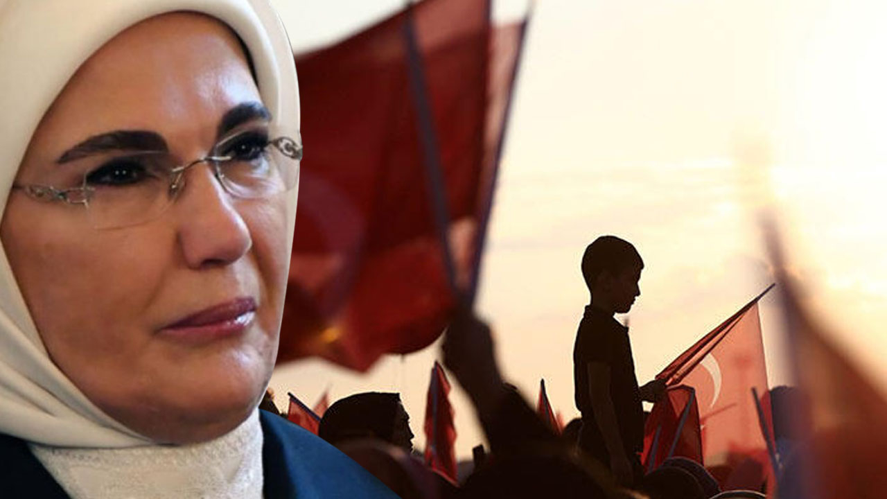 Emine Erdoğan'dan 15 Temmuz mesajı
