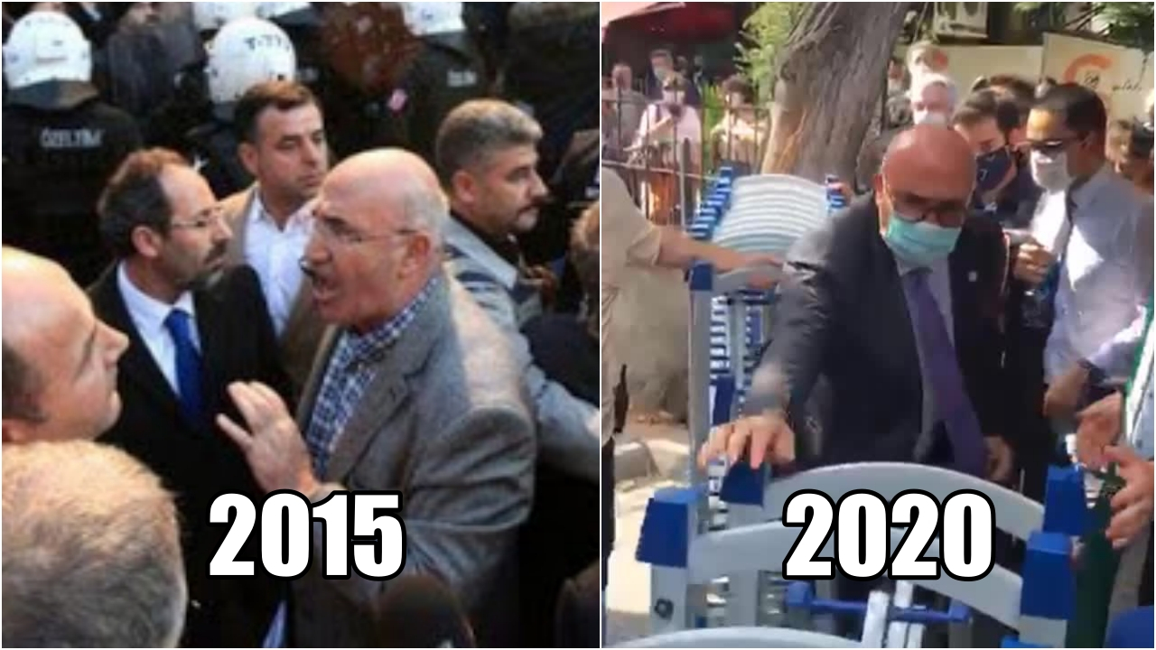 CHP'li Tanal yine polisle karşı karşıya