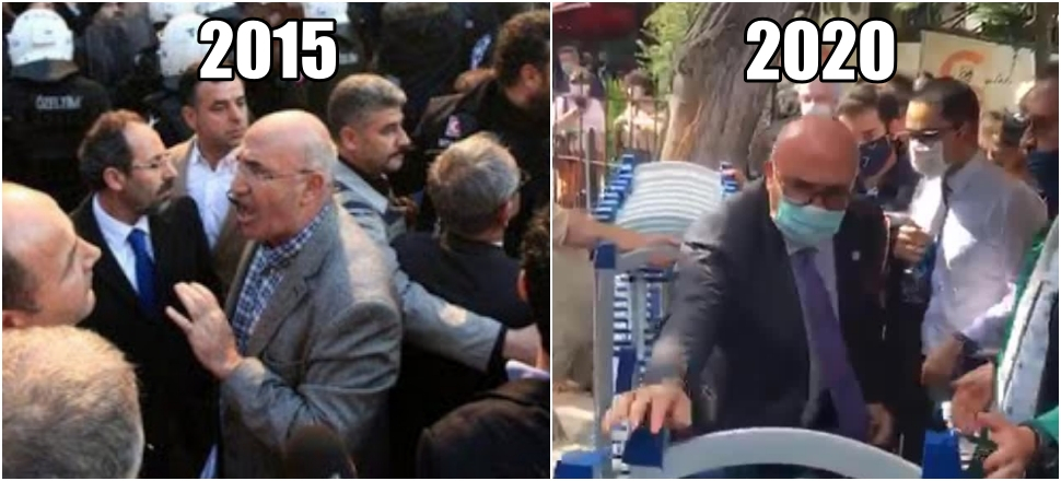 CHP'li Tanal yine polisle karşı karşıya