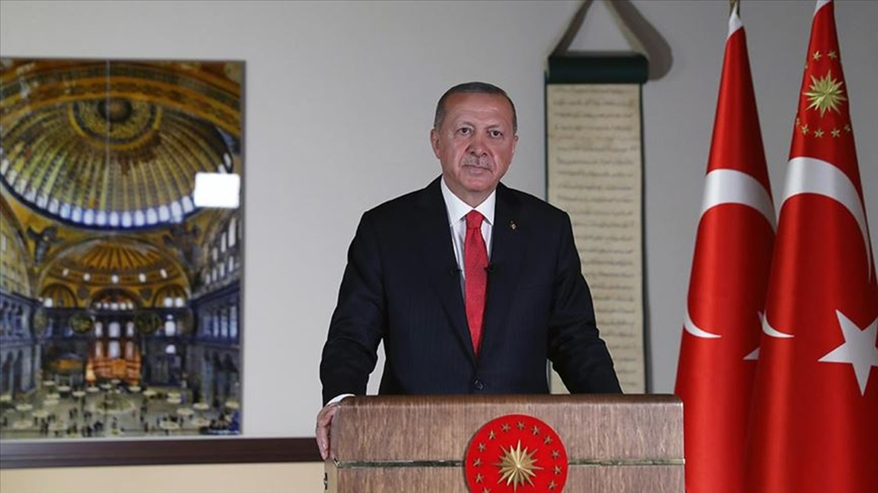 Cumhurbaşkanı Erdoğan'ın tarihi Ayasofya konuşmasının tam metni