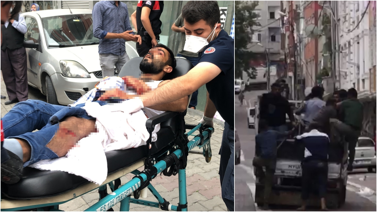 Bir kamyon adama karşı tek kişi!