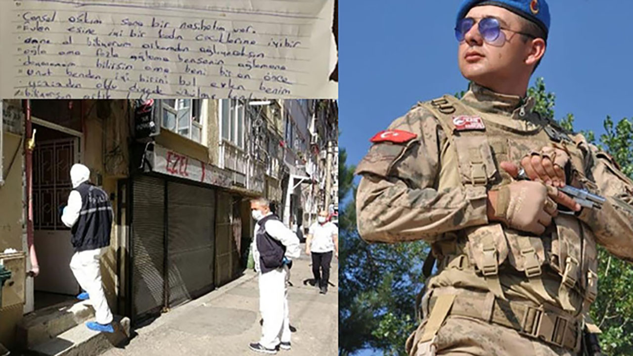 İki ayrı not bırakıp intihar etti