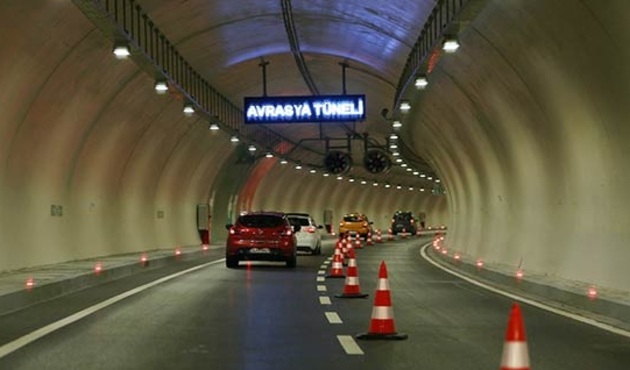 Avrasya Tüneli  artık 24 saat hizmette