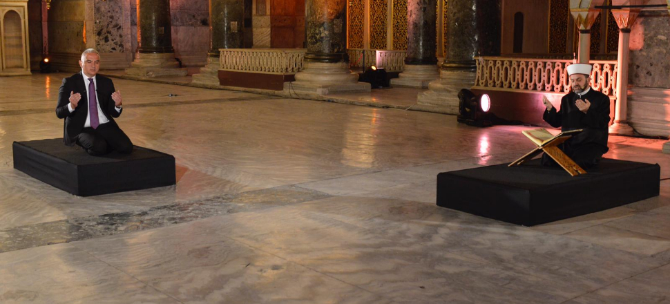 Erdoğan ve Üstadın sesinden Ayasofya Camii