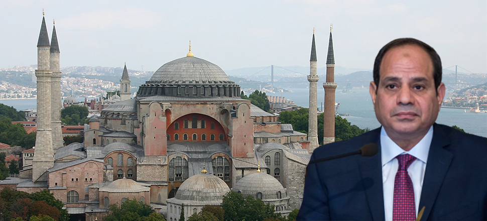 Darbeci kukla diktatör Ayasofya kararına çok üzüldü