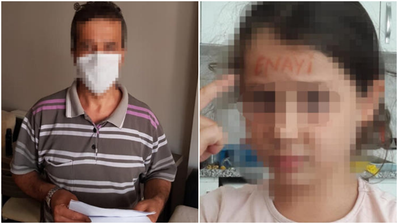 Böyle anne olmaz olsun! Kızının önünde ilişkiye girip döverek izletti
