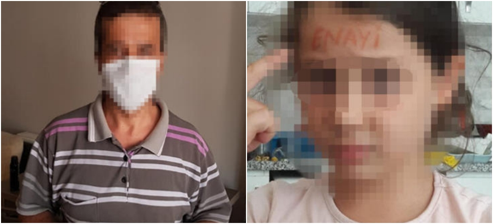 Böyle anne olmaz olsun! Kızının önünde ilişkiye girip döverek izletti