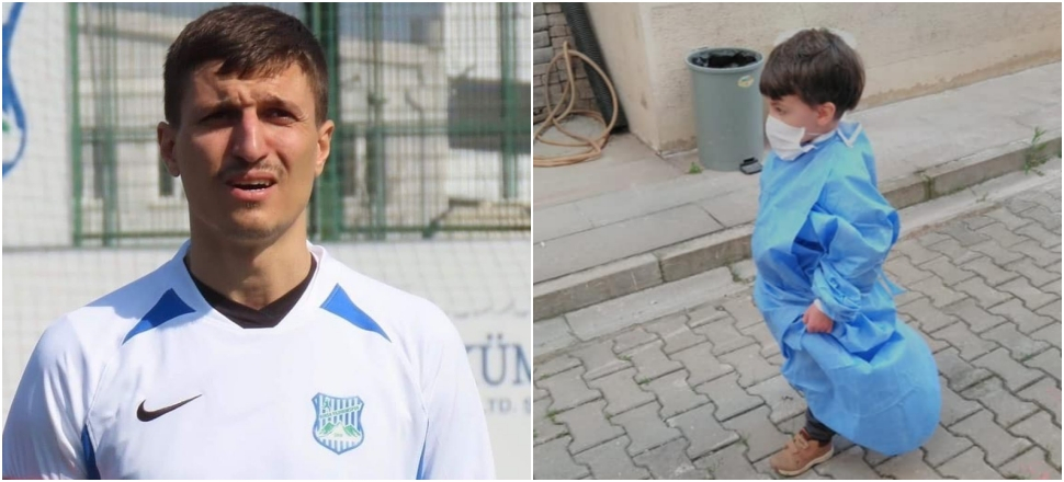 Evlat katili futbolcu tahliye istedi