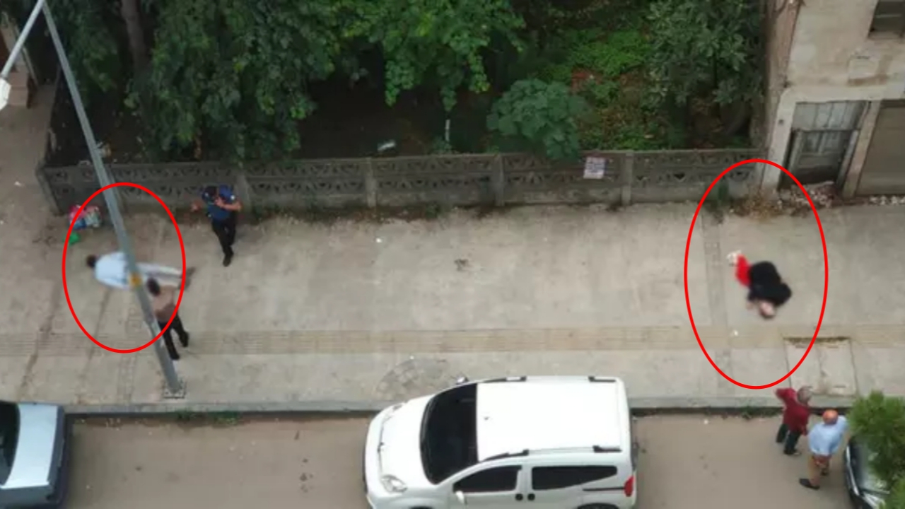 Sokak ortasında önce sevgilisini sonra kendini vurdu