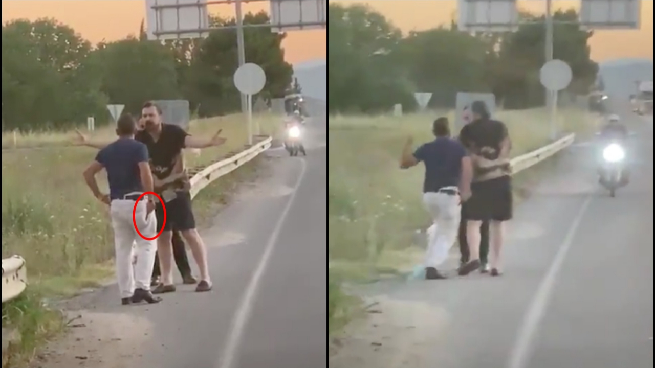 Hakan Bayrakçı yol kavgasında az kalsın bıçaklanıyordu