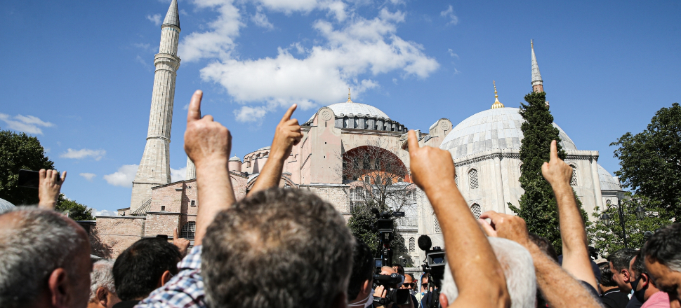 Ayasofya'nın açılması onlara battı