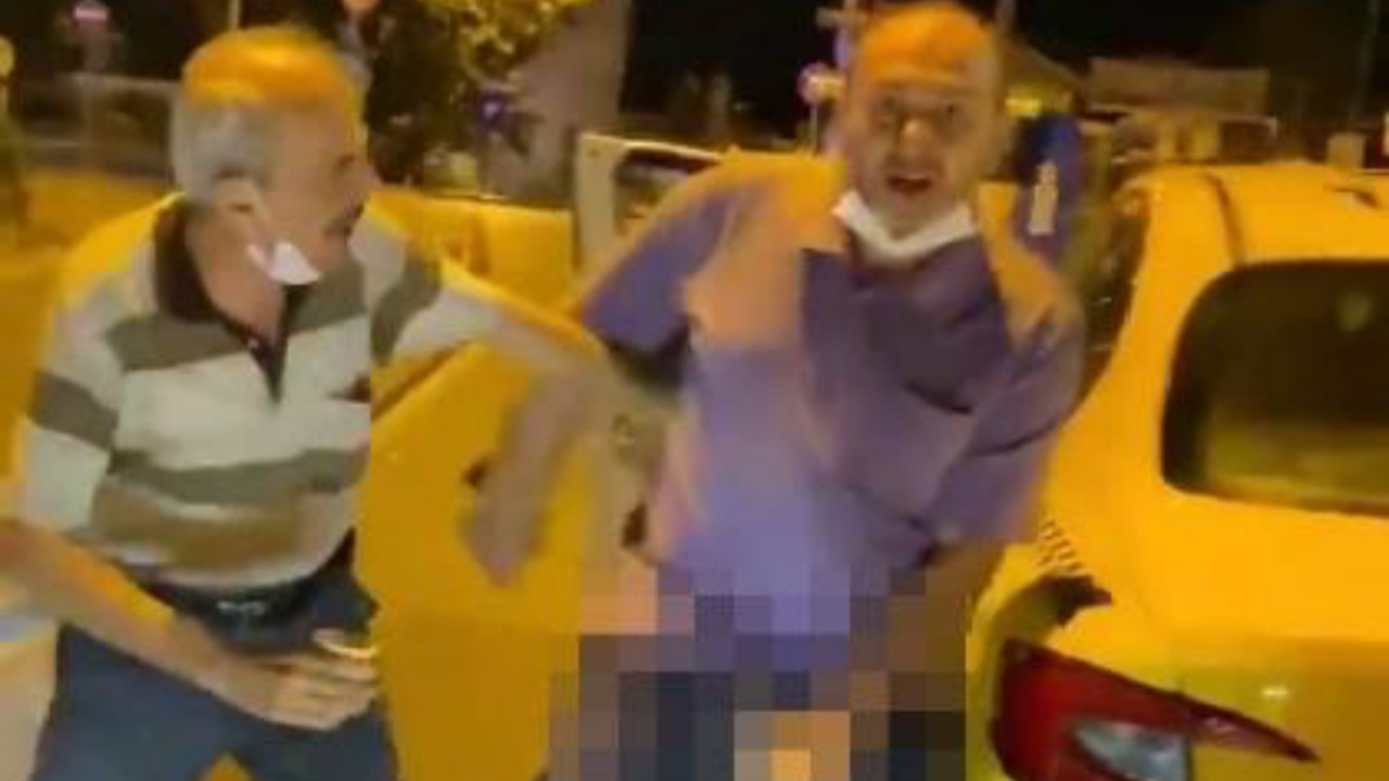 Hakaret edip cinsel organını gösteren taksici hakkında flaş gelişme