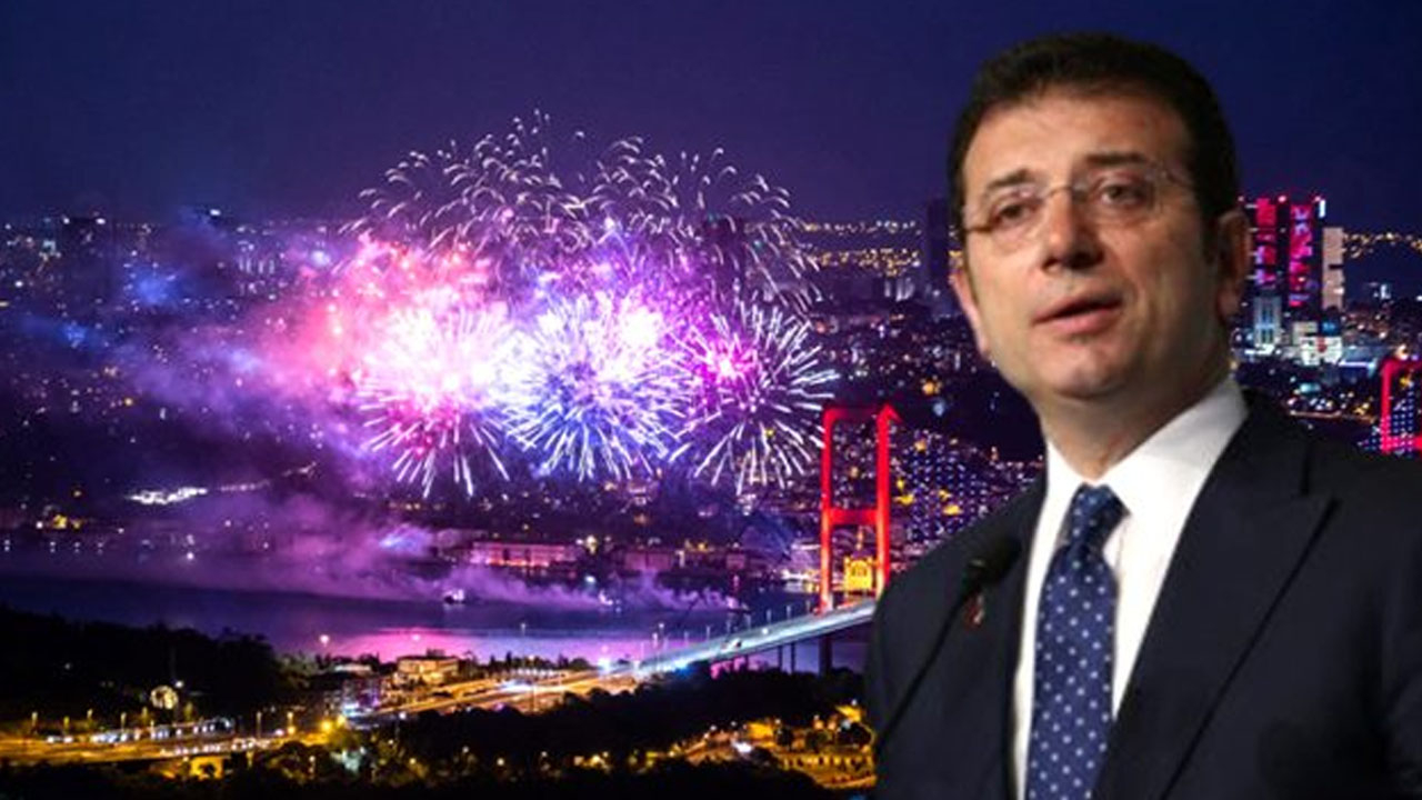 İBB Başkanı İmamoğlu, artık İstanbul'da havai fişek kullanılmayacağını açıkladı