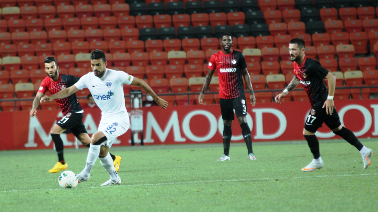Gaziantep'te 4 gol var kazanan yok