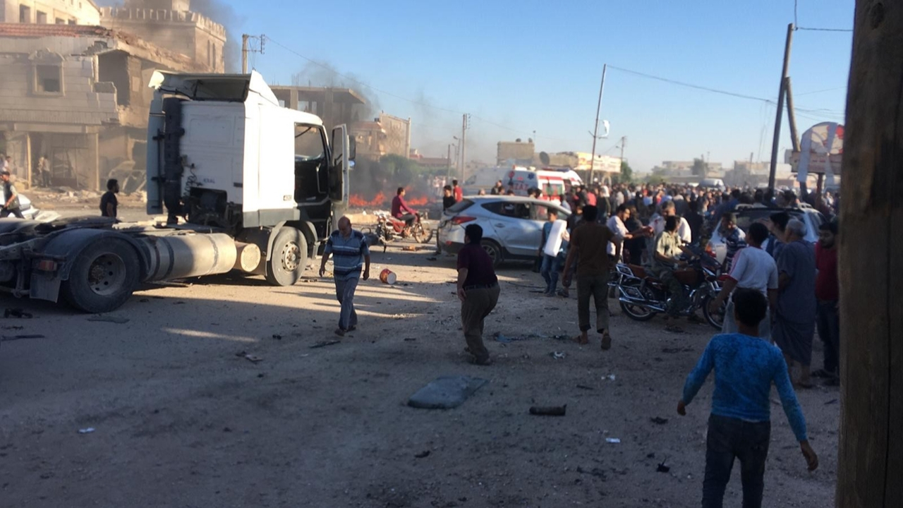 Bombalı araçla saldırı