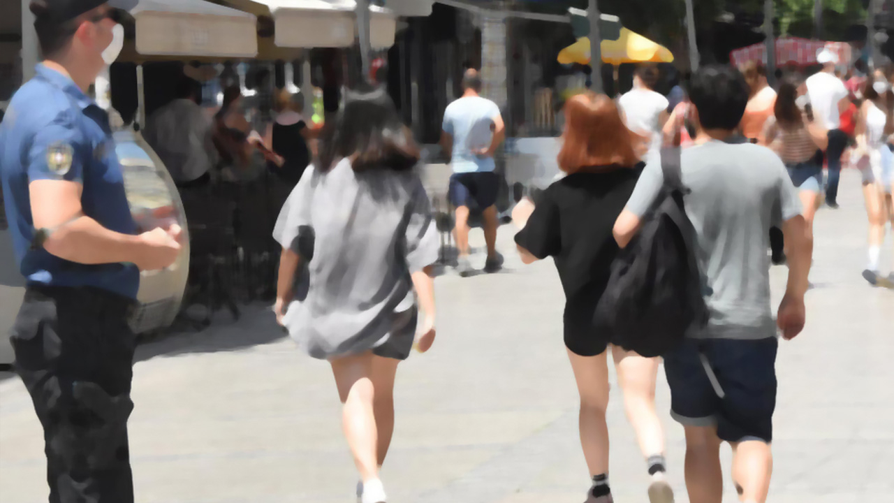 O genç bir gün sonra koronavirüse yakalandı!