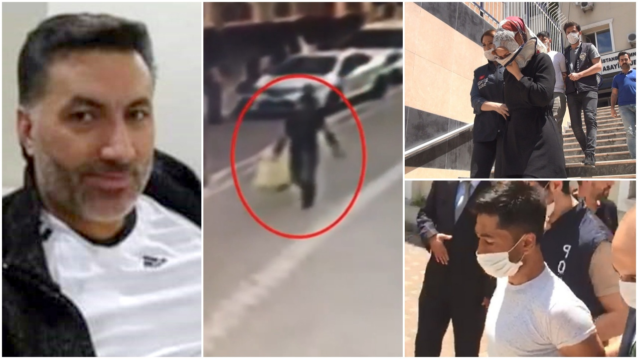 Ceset parçalarını böyle taşıdı!