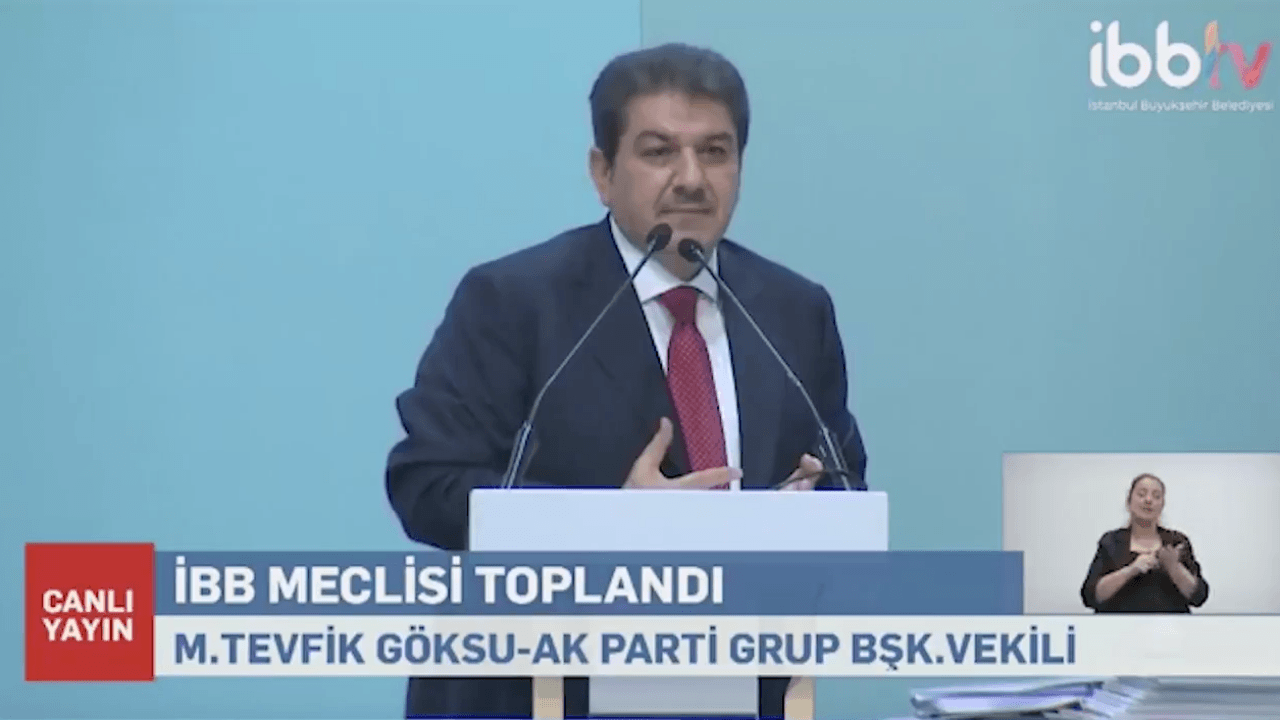 Tevfik Göksu'dan İBB yönetimine sert tepki
