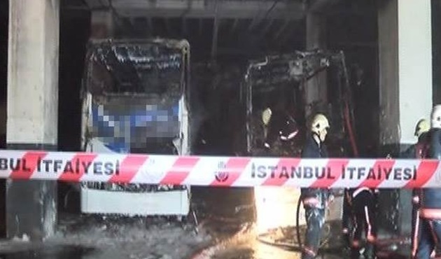 15 Temmuz Demokrasi Otogarı'nda yangın