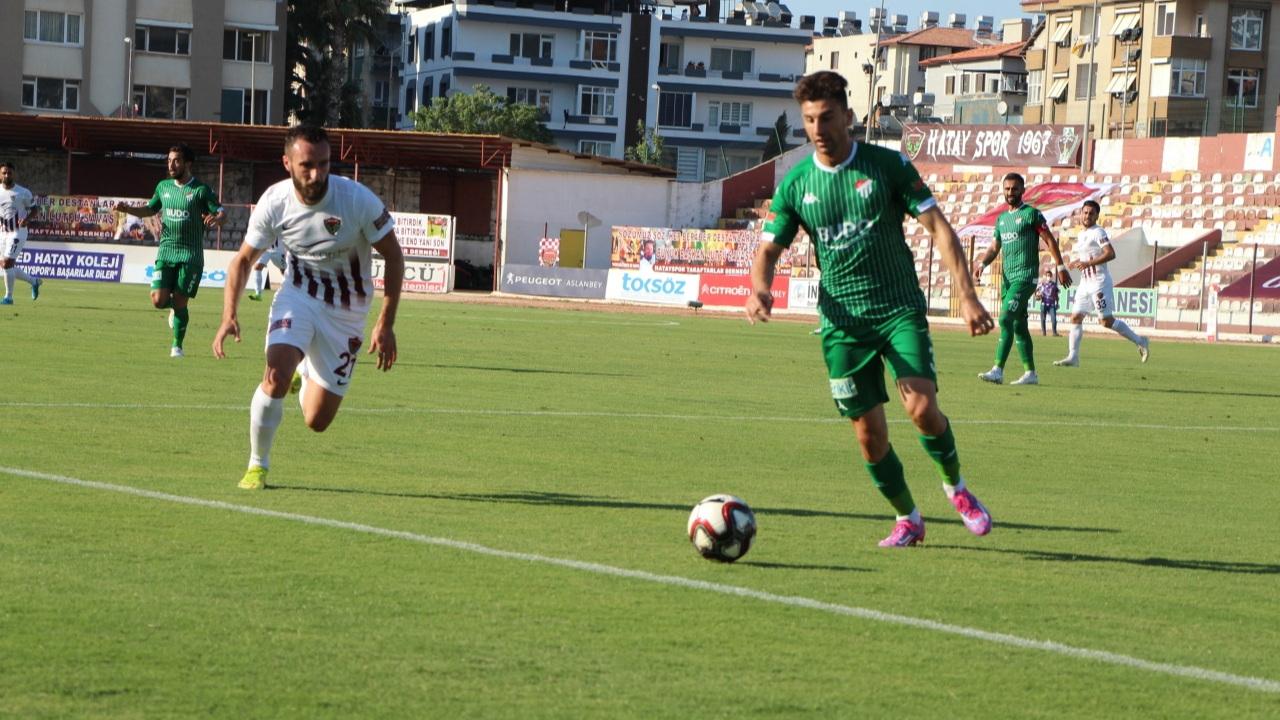 Bursaspor, Hatay deplasmanında kayıp