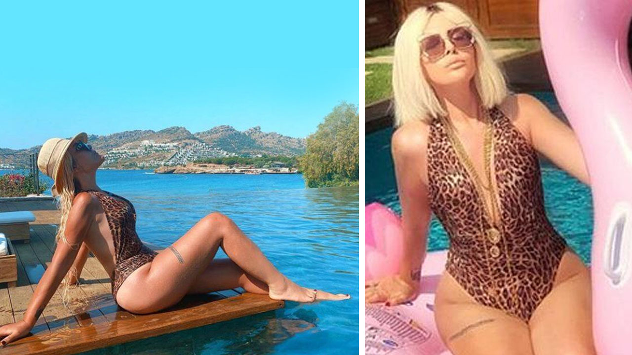 Selin Ciğerci'den kilolu olduğunu söyleyenlere mayolu pozla yanıt