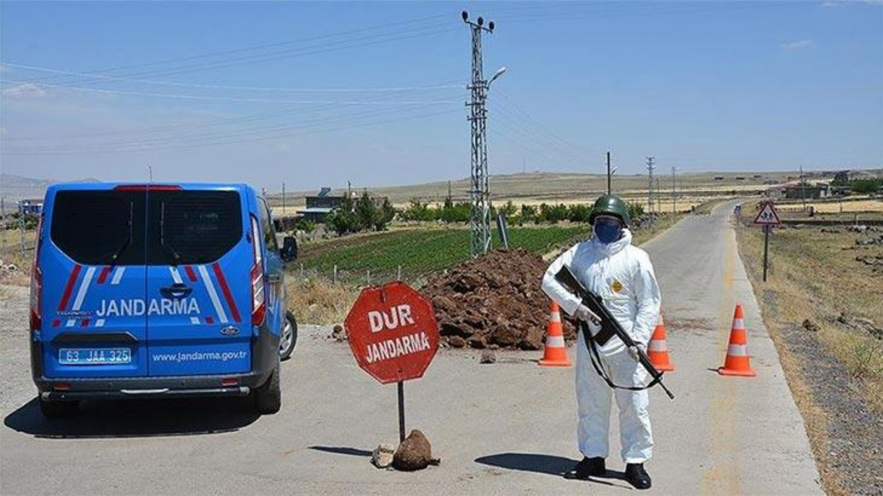 Şanlıurfa'da 102 ev karantinaya alındı