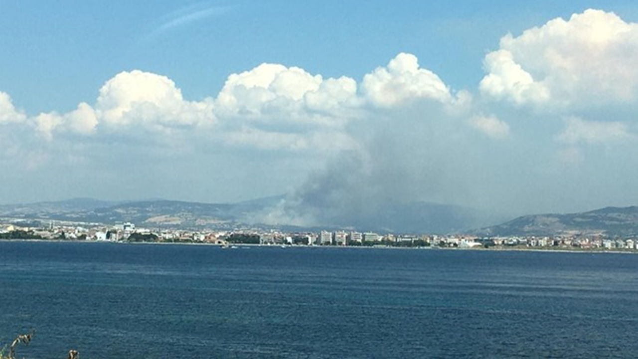 Çanakkale yangını kontrol altında
