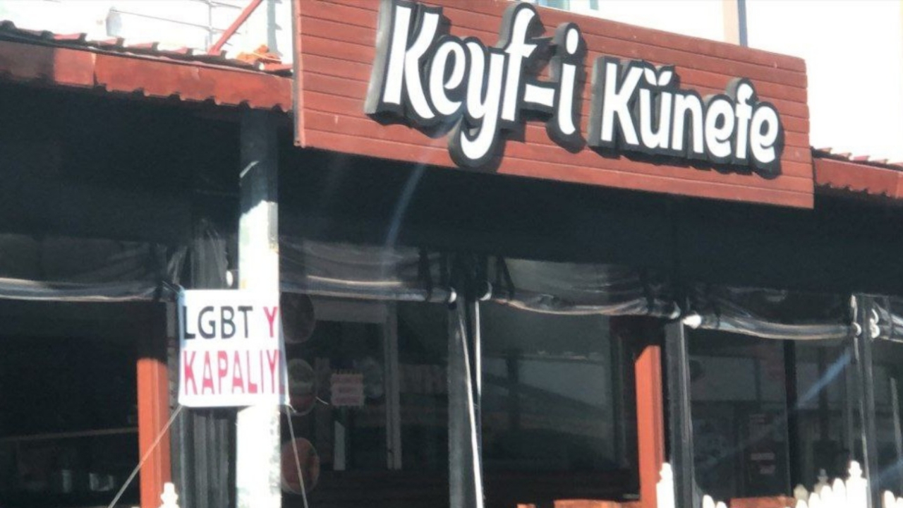 Bu künefeci LGBTİ+'lara kapalı