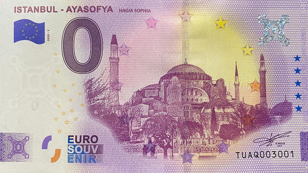 Ayasofya, hatıra amaçlı Euro’da