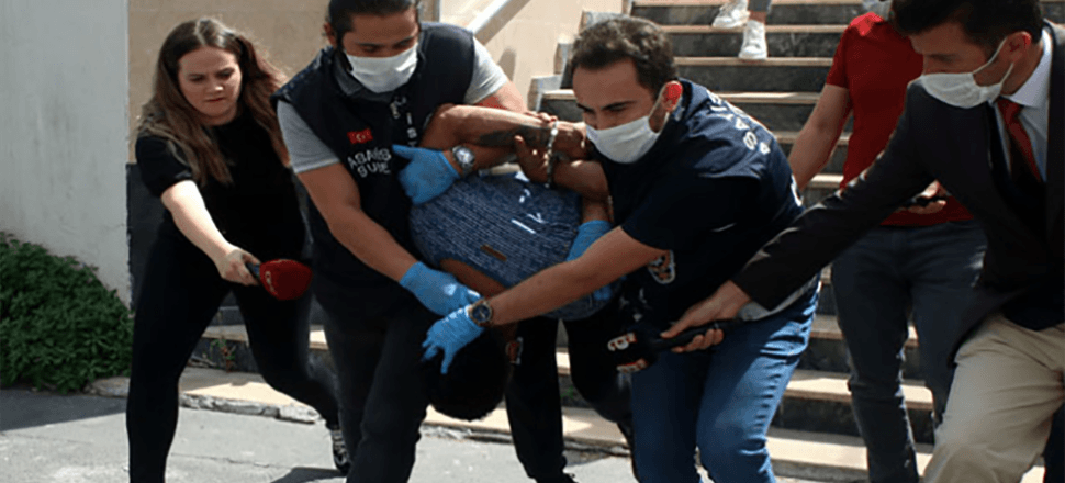 Bağcılar'da polisi şehit eden zanlı adliyede