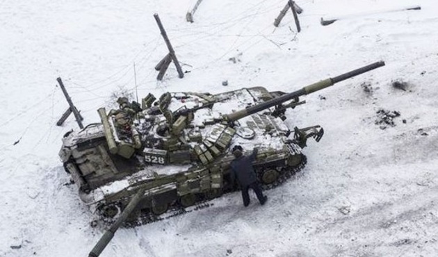 Ukrayna'da tanklar harekete geçti