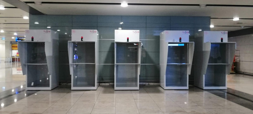 Sabiha Gökçen'de korona testi dönemi