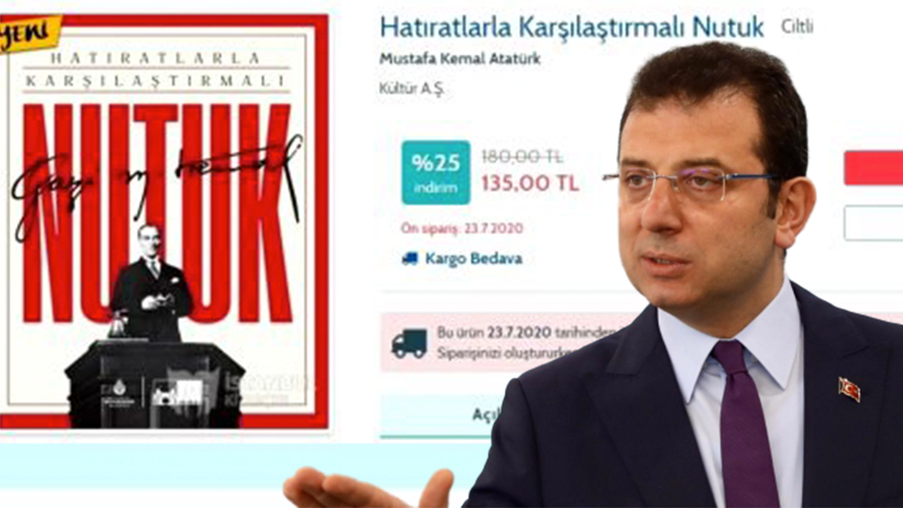 İBB'den 135 liraya Nutuk...