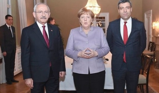 Kılıçdaroğlu Merkel'in ayağına gitti!