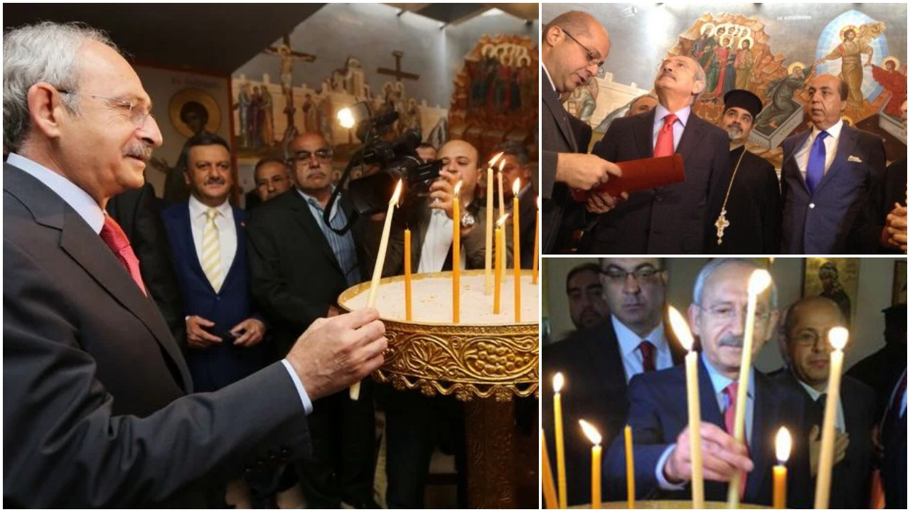 Kılıçdaroğlu'na kiliseli 'namaz' yanıtı
