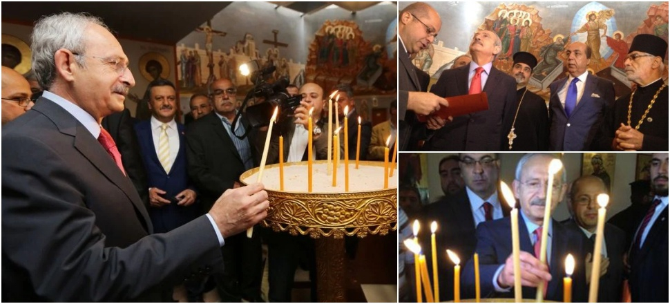Kılıçdaroğlu'na kiliseli 'namaz' yanıtı