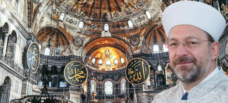 Ali Erbaş, Ayasofya'da ilk namazda saf tutacak kişi sayısını açıkladı
