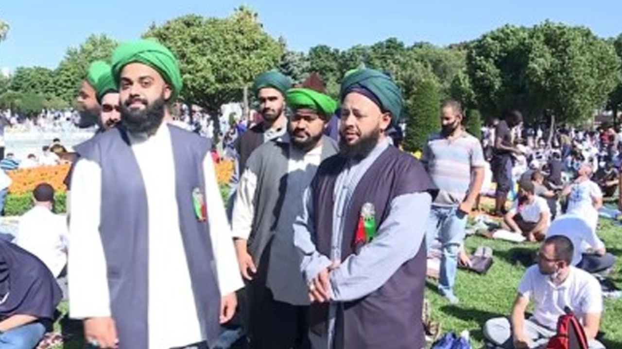 Ayasofya'nın açılışı için ABD'den geldiler